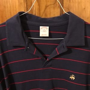 Navy blue Brooks Brothers polo shirt